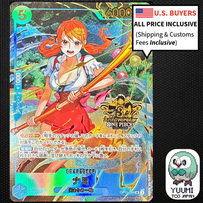 Nami OP11-054 SEC ONE PIECE Card Game 3rd ANNIVERSARY SET 2025