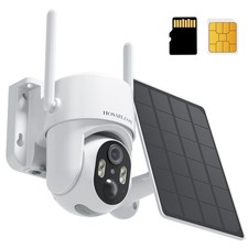 4G LTE Cellular Security Camera No Internet Needed Solar No wifi Security Camer