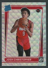 2021-22 Panini Donruss Optic - Josh Christopher - Rookie RC #200 Houston Rockets