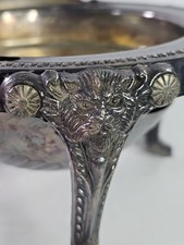 FB Rogers Silver Coin Antique US Silver-Plated Butter Dishes for