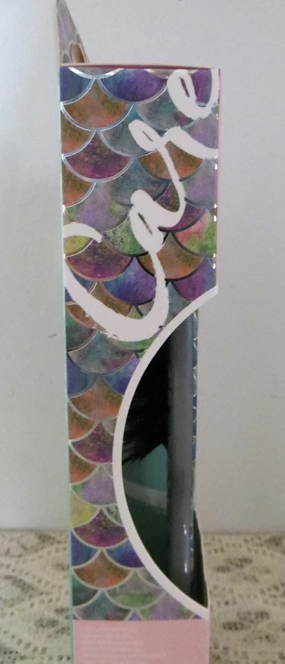 Wet Brush Treasured Waters Mini Shine Enhancer Boar Bristle Hairbrush Colorful - Image 2 of 4