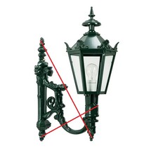 KS Verlichting Außenwandleuchte Charles Außenlampe Leuchte Grün SIEHE TEXT/FOTO