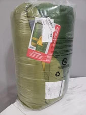 Big Agnes Echo Park 20 Degree Sleeping Bag Wide /Long Green NEW