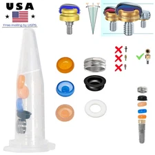 US Dental Replace Retention Cap Inserts For lock In Overdenture Locator Abutment