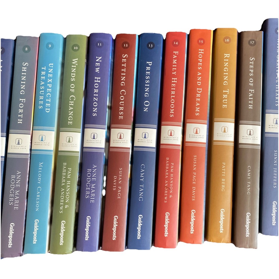 Miracles of Marble Cove Series Complete Hardcover Set of 24 Guideposts ...