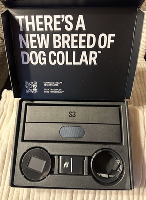 Fi Dog Collar Series 3 Size Medium Color  Grey F3-C-GY-M New In Box