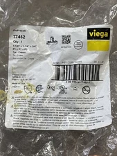 VIEGA PROPRESS ZERO LEAD - 77452 COPPER TEE 1-1/4" x 1-1/4" x3/4" PxPxP