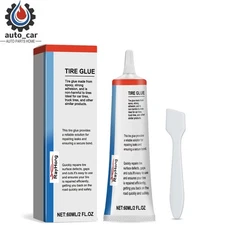 Professional Tire Glue Patch Repair Sealant - Strong Adhesive Long Lasting Fixes