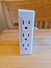 Multiple Plug Outlet Extender 6 X NEW UNUSED