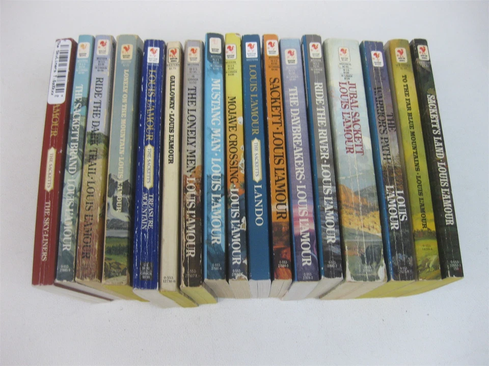 Louis L'Amour Complete Lot All 17 Sacketts Paperbacks — 第 2/4 张图片