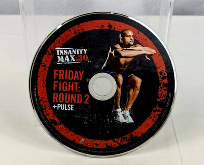 Insanity Max 30 - Friday Fight: Round 2 + Pulse - DVD ~ Beachbody Home Fitness
