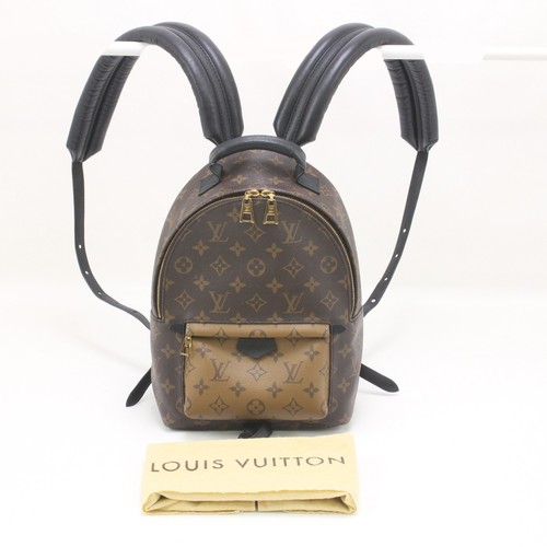 LOUIS VUITTON Monogram Reverse Palm Springs Backpack PM M44870