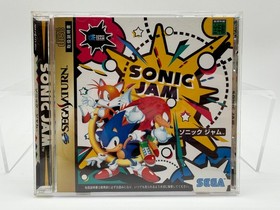 SONIC JAM Japan Sega Saturn With Case & Manual US Seller SAT0227