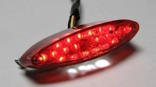 K&S Technologies LED Taillight Assenmbly - Clear Lens - 25-6605C