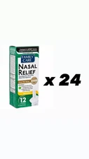 24 Pack! Family Care Nasal Relief Spray Severe Congestion Relief 0.5oz