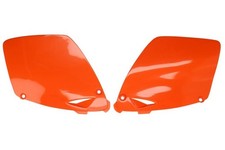 Couvercles latéraux, couleur orange (set) convenant pour pour KTM EXC, SX