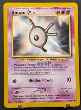Pokemon Unown K #58/64 English Neo Revelation Regular Vintage 2000