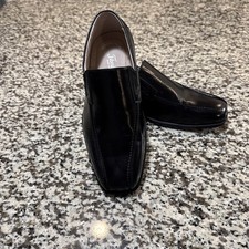Florsheim Kids Boys Size 4M Black Leather Dress Shoes