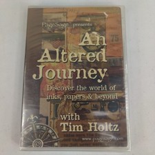 Tim Holtz "An Altered Journey" Stamping Art New Sealed DVD Page Sage Presents