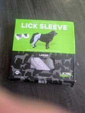 LICK SLEEVE DOG ANTI LICKING WEARABLE LEG PROTECTION REVERSIBLE SIZE LARGE