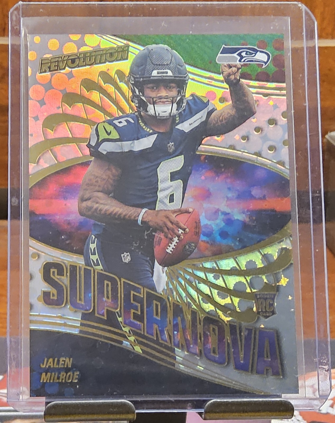 2025 Panini Revolution #15 Jalen Milroe Supernova