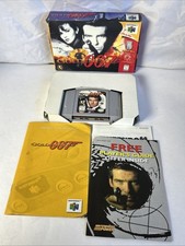 GoldenEye 007 Nintendo 64 N64 1997 Complete In Box CIB Authentic Not Great Hits