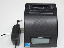 iHome Alarm Clock for iPhone and iPod Model iP11 with Power Supply Adapter