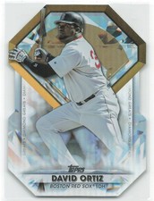 2022 Topps Update Series Diamond Greats Die-Cuts David Ortiz #DGDC-56 Red Sox