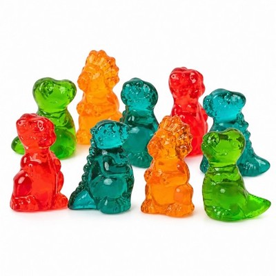 Dinosaurs Gummy Candy | 32 oz (2 LB) Bag of Gummies | Soft & Chewy | Bulk Candy