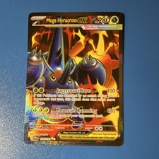Mega Heracross EX 108/094 Me02: Phantasmal Flames Ultra Rare Holo 280 HP