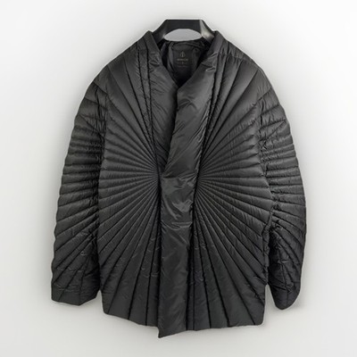MONCLER X RICK OWENS RADIANCE PUFFER JACKET SIZE: 3 - L Fits XL