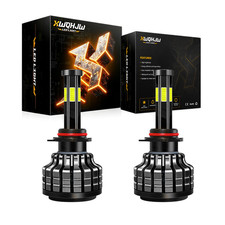9006 Led Headlight Bulbs Low Beam For Honda Civic Ex Sedan 4-door 1.8l 2004-2015