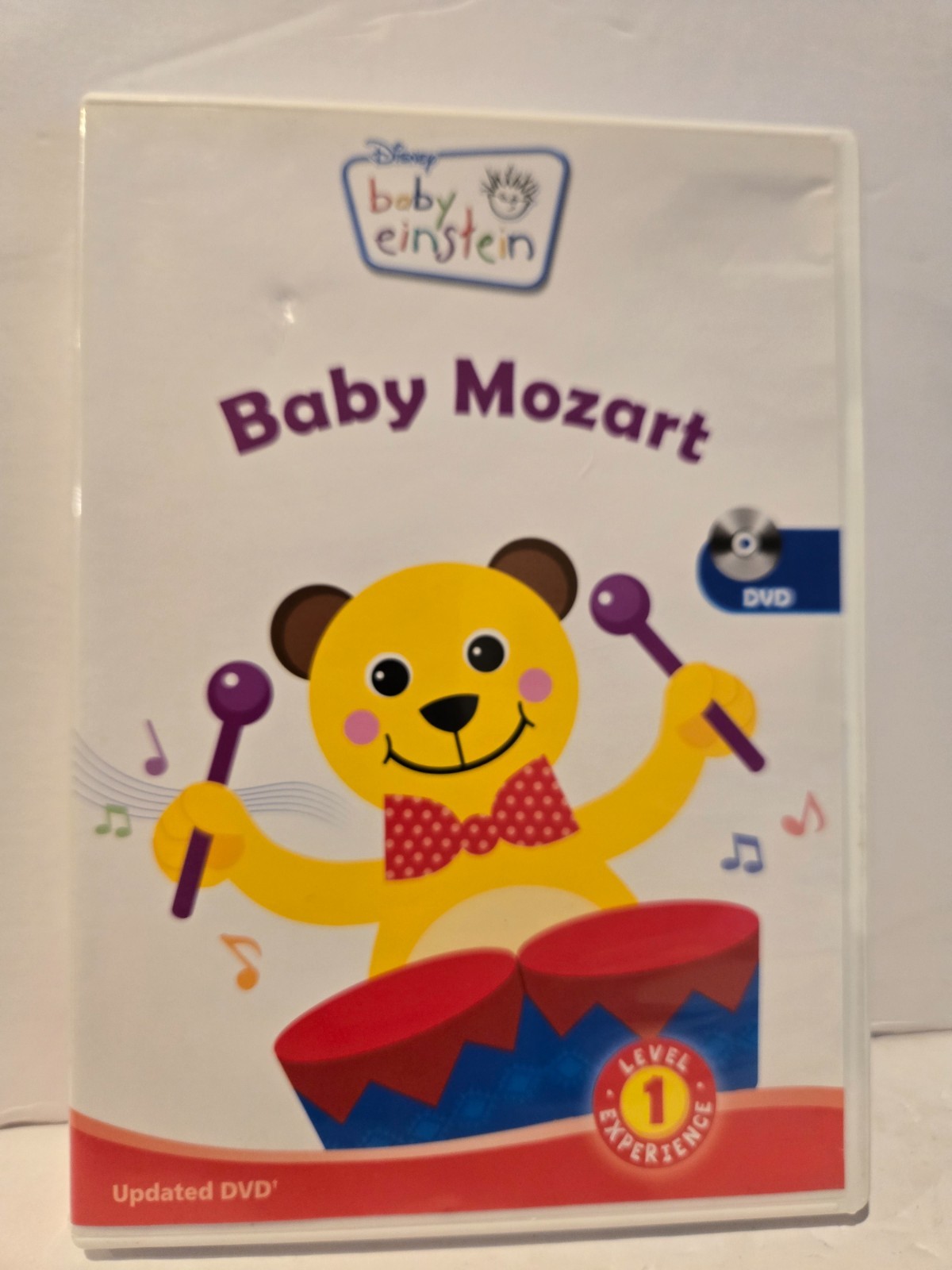 LOT OF 4 BABY EINSTEIN DVDs Beethoven, Mozart, Colors, Oceans-