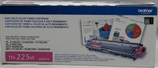 BROTHER GENUINE TN-225M HIGH YIELD COLOR TONER CARTRIDGE GENUINE MAGENTA