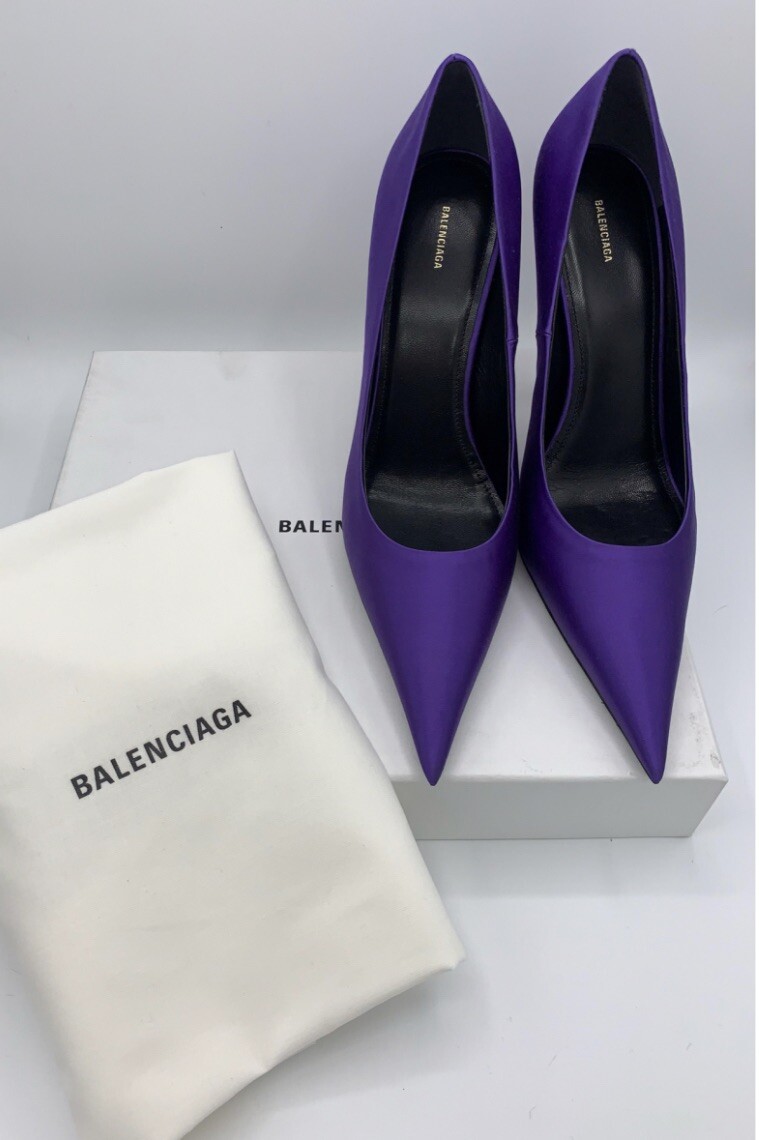 VIP価格！【BALENCIAGA】ミュールナイフボウ Balenciaga Knife Bow Sandal in Black & Silver | FWRD