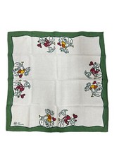 Stamperia Pascucci Tovaglia 100% Lino 150x150cm con Bambini Disegnata a Mano