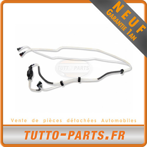 Tuyau carburant avec poire d'amorçage pour Clio et Kangoo 1.5 dCi