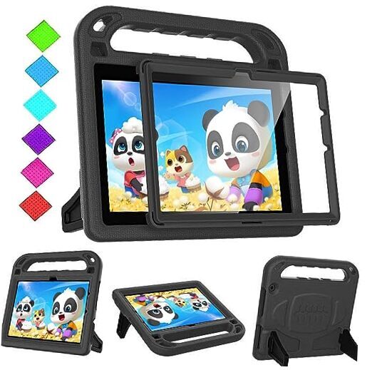 All-New Case for 10 Inch Tablet (13th/11th Generation, BO-Black