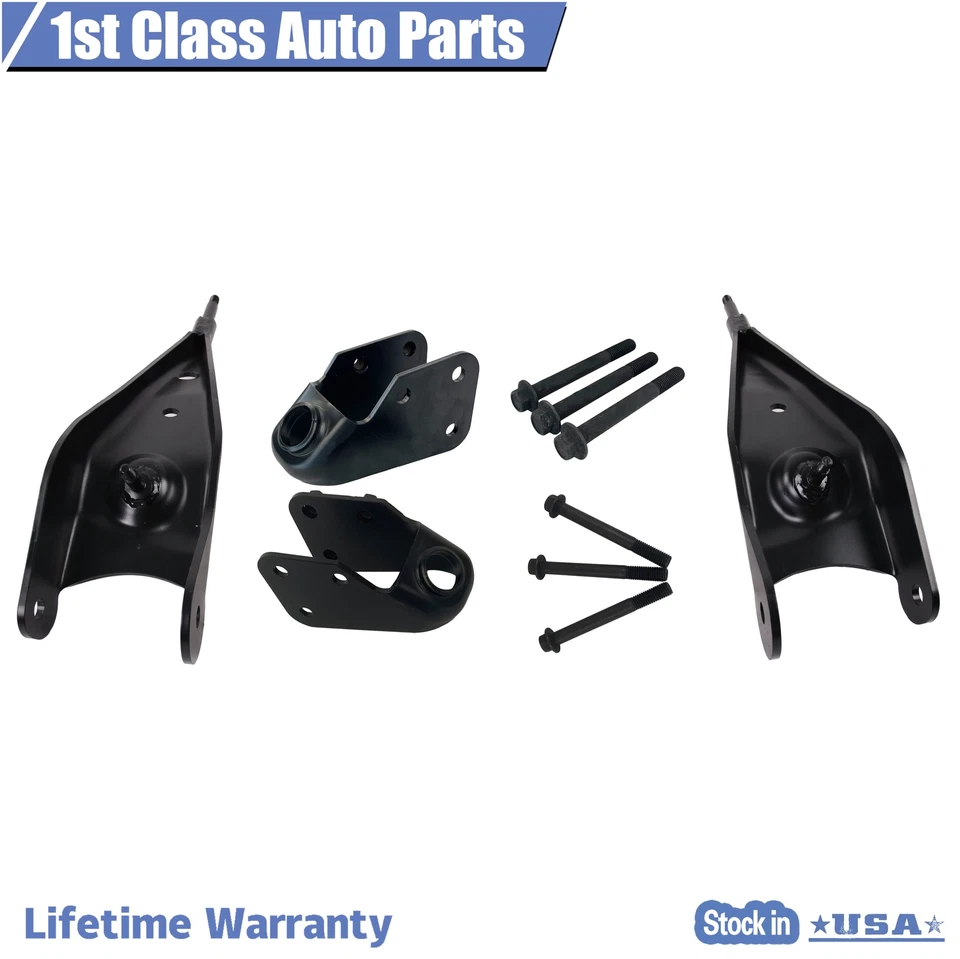 Radius 轴臂 + 托架套件 适用于 1992 - 2007 年福特 E250 Econoline E350 Super Duty — 第 2/4 张图片