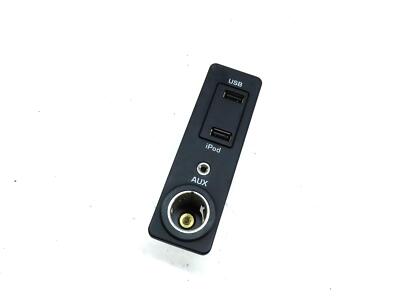 2013 LAND RANGE ROVER EVOQUE (L538) AUXILIARY AUX USB I-POD 12v INPUT JACK PANEL
