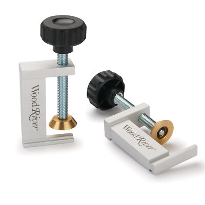 WOODRIVER WOODRIVER 1/4'' T-track Hold Down Clamps 2-Piece