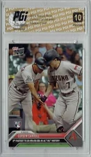 Corbin Carroll 2023 Topps Now #466 PRISTINE Rookie Card PGI 10