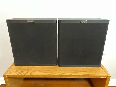 Vintage 1998 Carver Cinema 5.1 L/R Speakers Pair