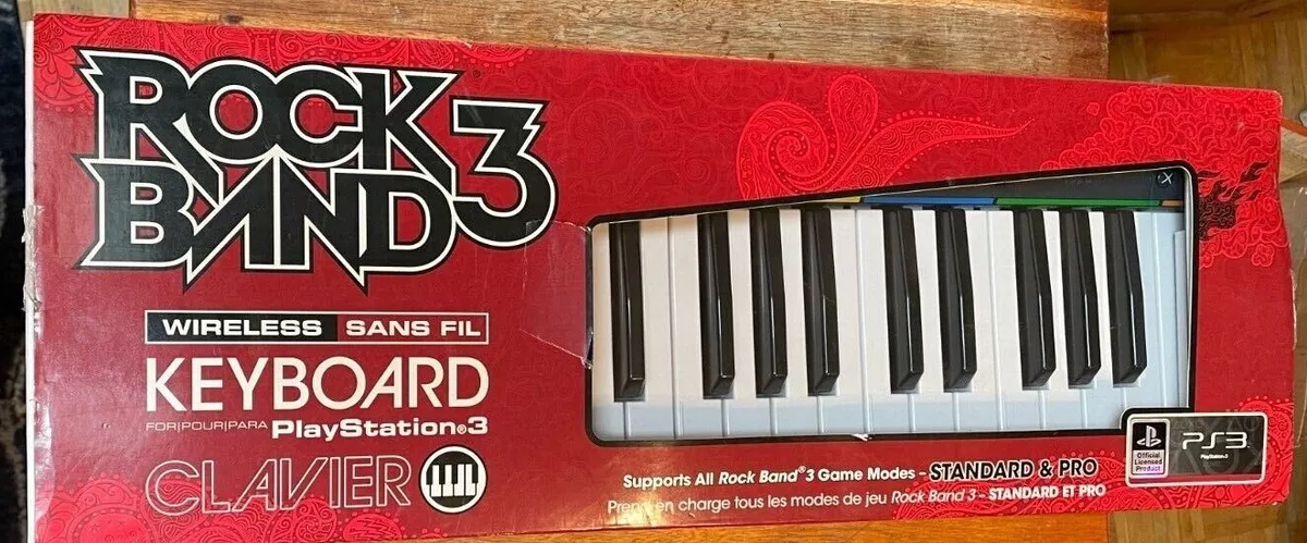 Teclado Rock Band 3 Wireless Keyboard - Xbox 360 - Game Games - Loja de  Games Online