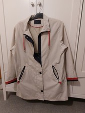 Berkertex Size 16 Stone Zip And Button Jacket Pit2pit 23 New With Tags