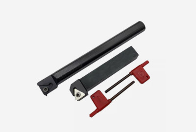 2Pcs SER 2020K22 + SNR 0020R22 20mm CNC Thread Turning Tool Holder,For 22ER 22IR
