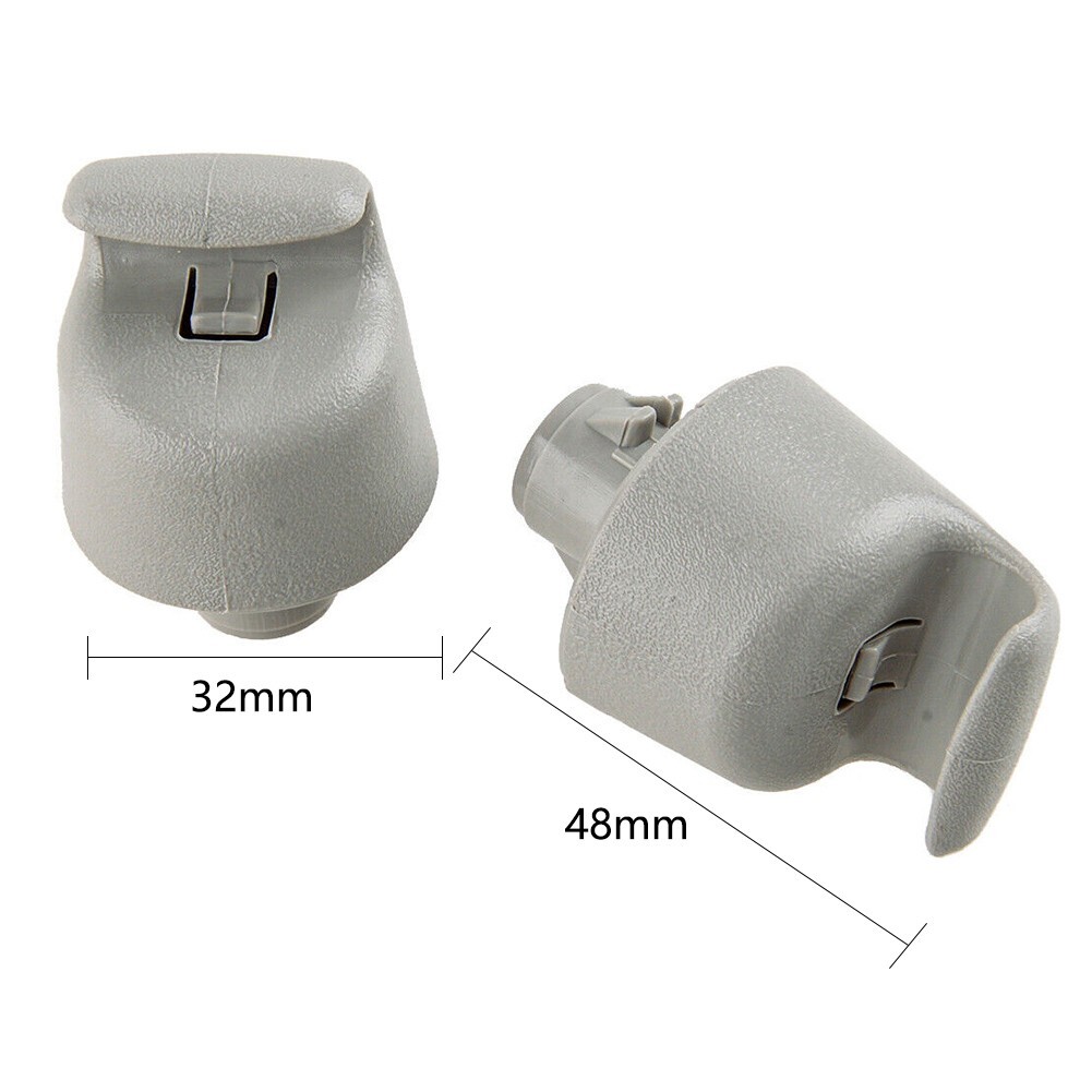 2pcs Sun Visor Retainer Clip Holder 96409-3JA0A For Infiniti JX35