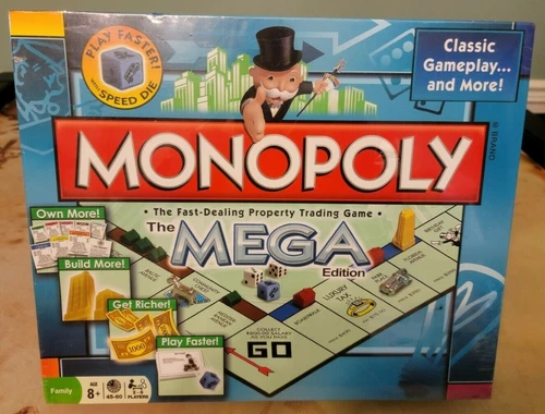Monopoly MEGA Edition NUOVO E SIGILLATO