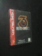 Mortal Kombat 3, Sega Genesis 1995 Box, Game Cartridge