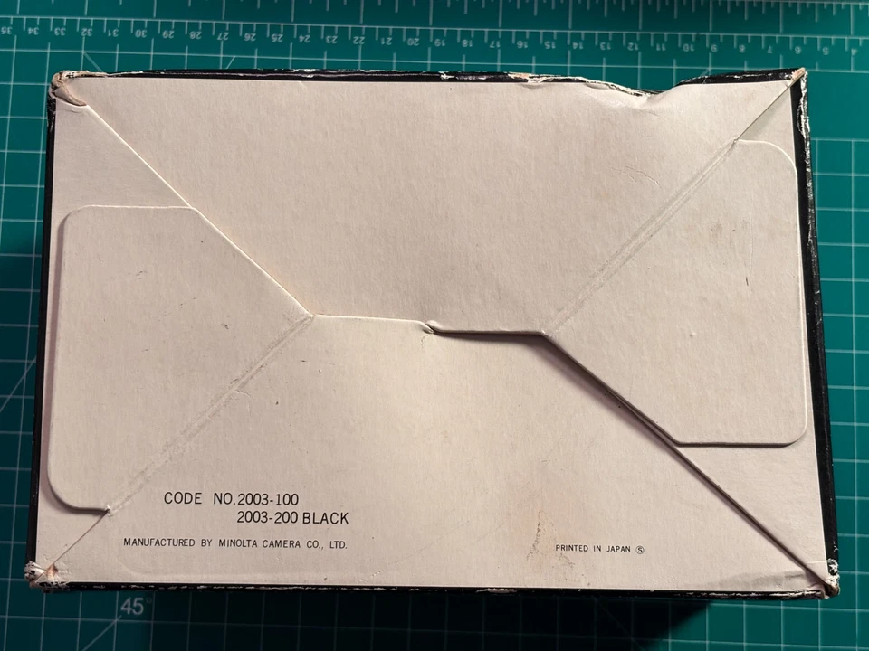 Minolta SRT200/ 201/202 Manual de instrucciones y caja - Original - ¡RARO! Foto 3 de 4